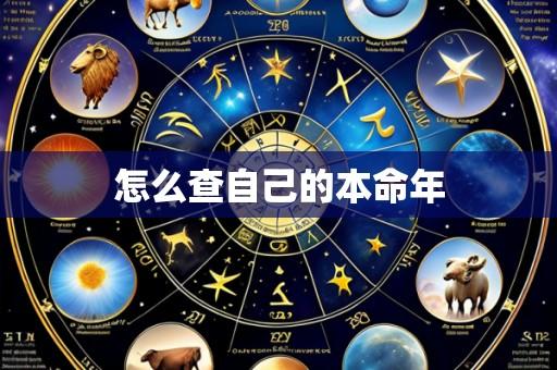 怎么查自己的本命年