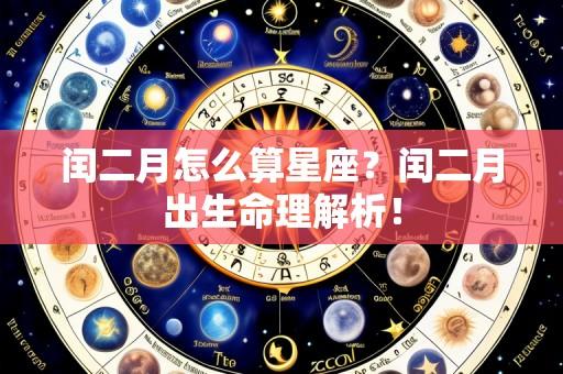 闰二月怎么算星座？闰二月出生命理解析！