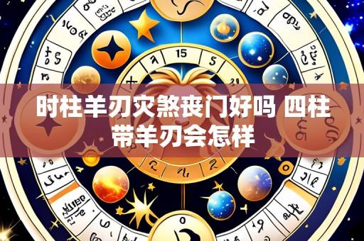 时柱羊刃灾煞丧门好吗 四柱带羊刃会怎样