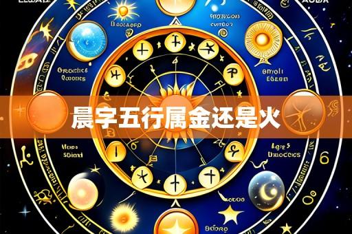 晨字五行属金还是火