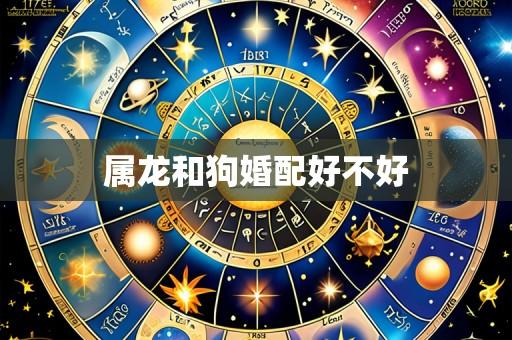 属龙和狗婚配好不好