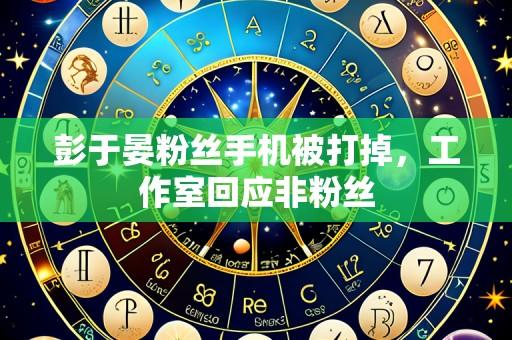 彭于晏粉丝手机被打掉,工作室回应非粉丝