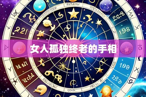 女人孤独终老的手相