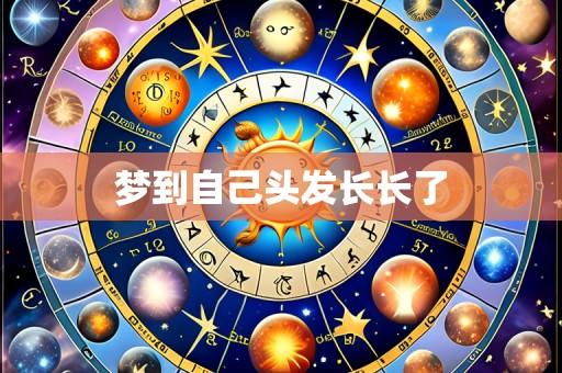 梦到自己头发长长了