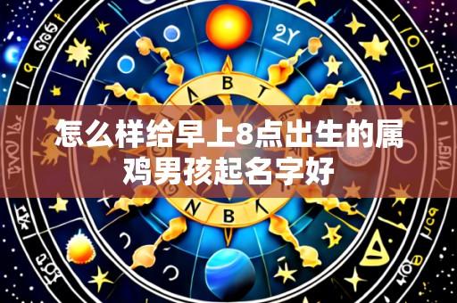 怎么样给早上8点出生的属鸡男孩起名字好