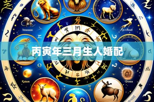 丙寅年三月生人婚配