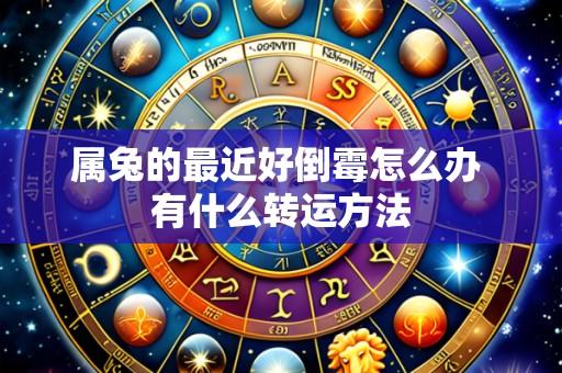 属兔的最近好倒霉怎么办 有什么转运方法