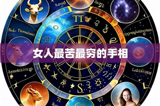 女人最苦最穷的手相
