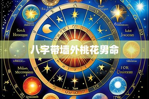 八字带墙外桃花男命