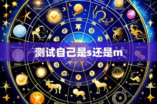 测试自己是s还是m