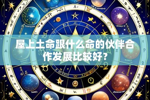 屋上土命跟什么命的伙伴合作发展比较好?