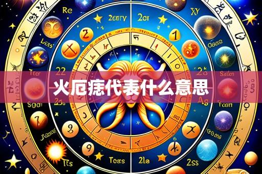 火厄痣代表什么意思