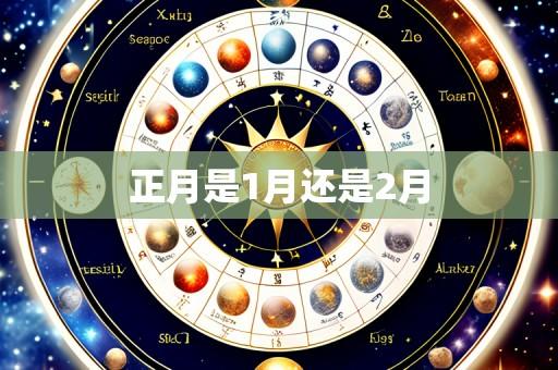 正月是1月还是2月