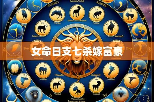 女命日支七杀嫁富豪