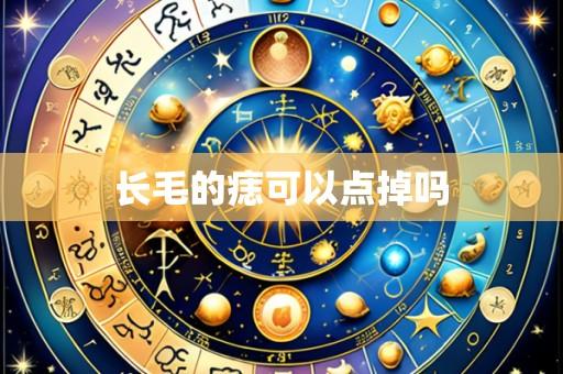 长毛的痣可以点掉吗
