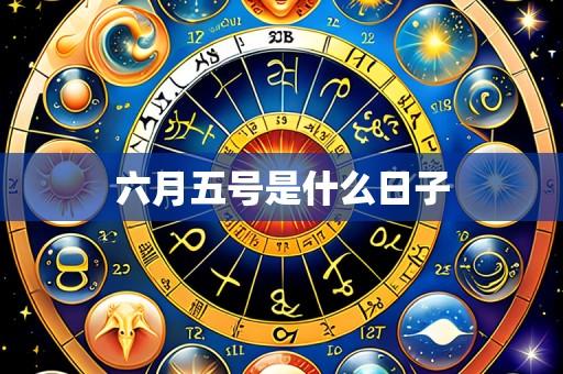 六月五号是什么日子