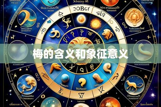 梅的含义和象征意义