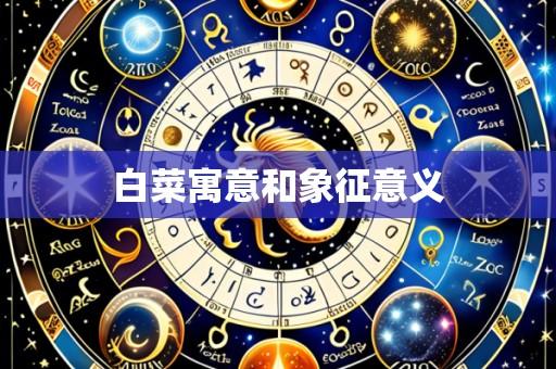 白菜寓意和象征意义