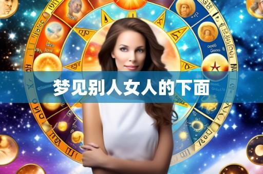 梦见别人女人的下面