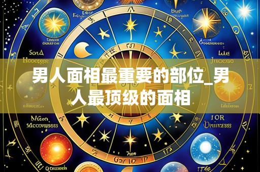 男人面相最重要的部位_男人最顶级的面相