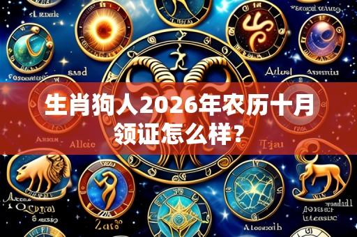 生肖狗人2026年农历十月领证怎么样?