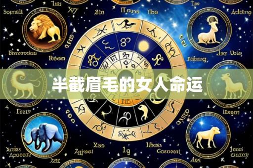 半截眉毛的女人命运