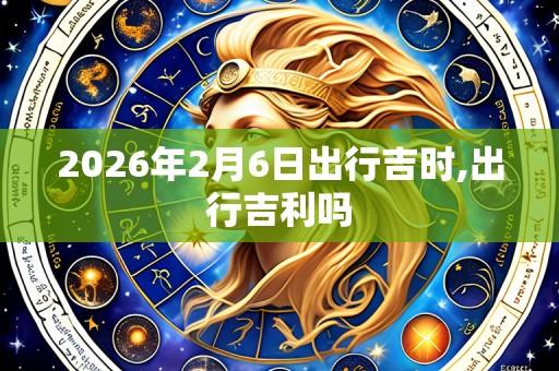 2026年2月6日出行吉时,出行吉利吗