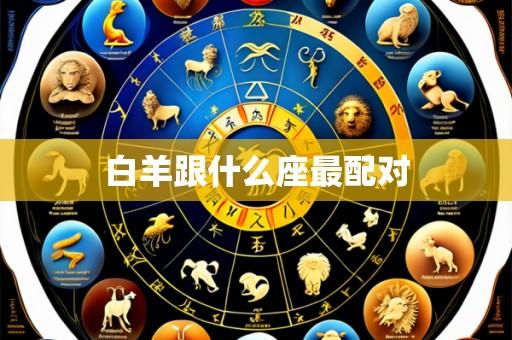 白羊跟什么座最配对