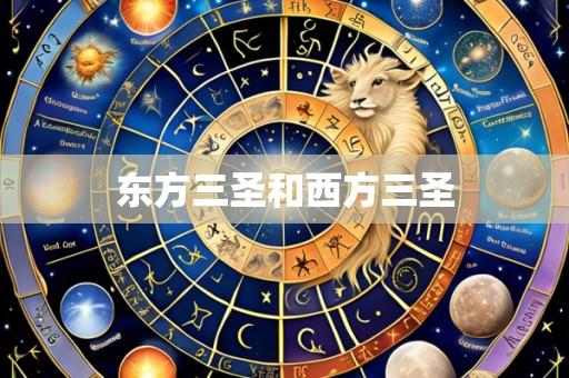东方三圣和西方三圣