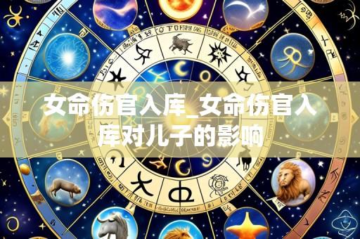 女命伤官入库_女命伤官入库对儿子的影响