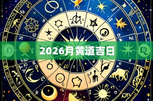 2026月黄道吉日