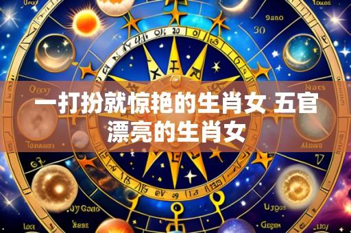 一打扮就惊艳的生肖女 五官漂亮的生肖女