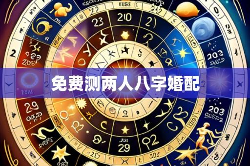 免费测两人八字婚配