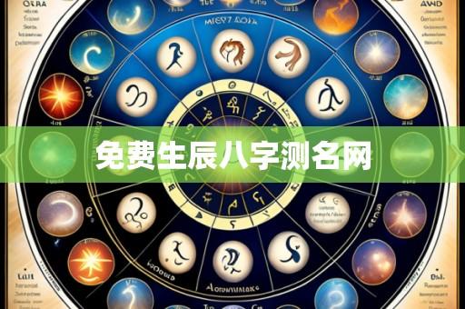免费生辰八字测名网