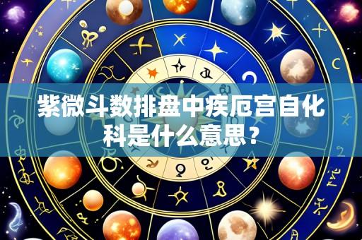 紫微斗数排盘中疾厄宫自化科是什么意思?