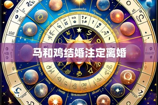 马和鸡结婚注定离婚