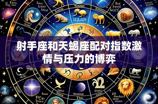 射手座和天蝎座配对指数激情与压力的博弈