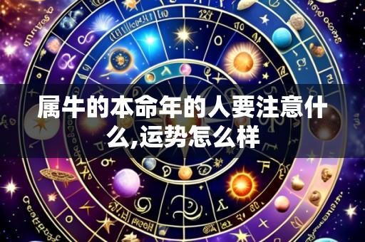 属牛的本命年的人要注意什么,运势怎么样