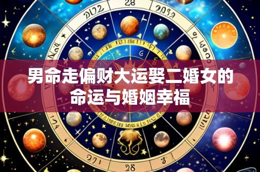 男命走偏财大运娶二婚女的命运与婚姻幸福