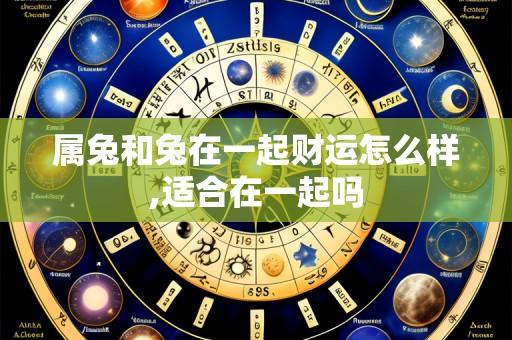 属兔和兔在一起财运怎么样,适合在一起吗