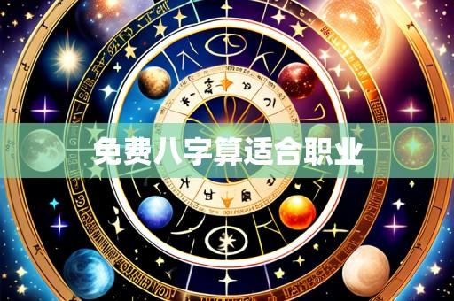 免费八字算适合职业