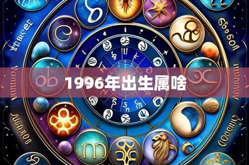 1996年出生属啥