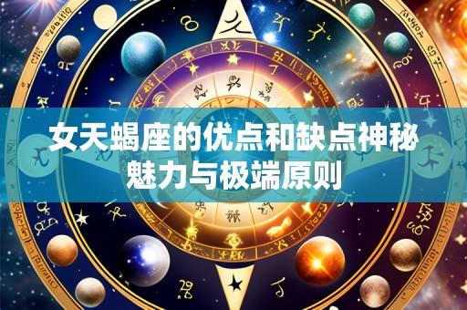 女天蝎座的优点和缺点神秘魅力与极端原则
