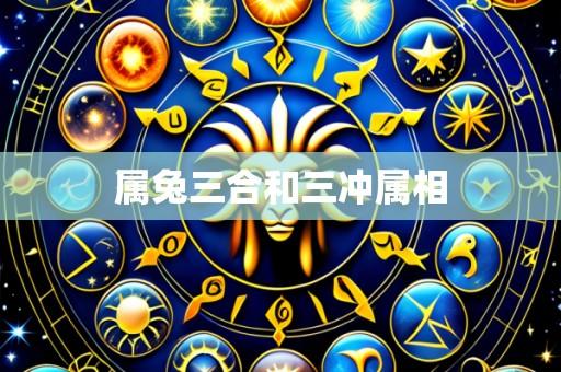 属兔三合和三冲属相
