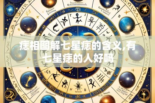 痣相图解七星痣的含义,有七星痣的人好吗