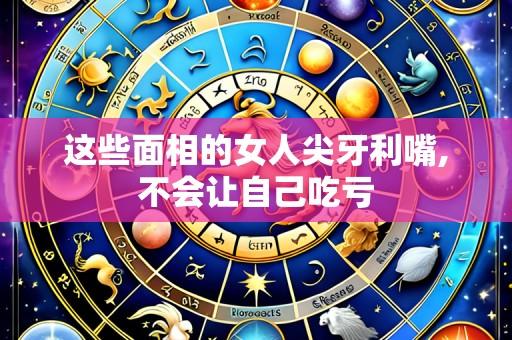 这些面相的女人尖牙利嘴,不会让自己吃亏