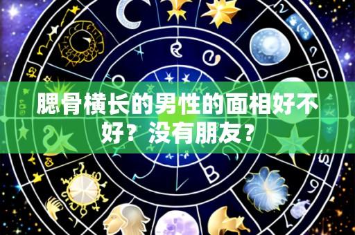 腮骨横长的男性的面相好不好？没有朋友？