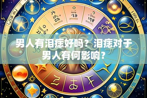 男人有泪痣好吗?泪痣对于男人有何影响?