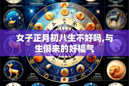 女子正月初八生不好吗,与生俱来的好福气
