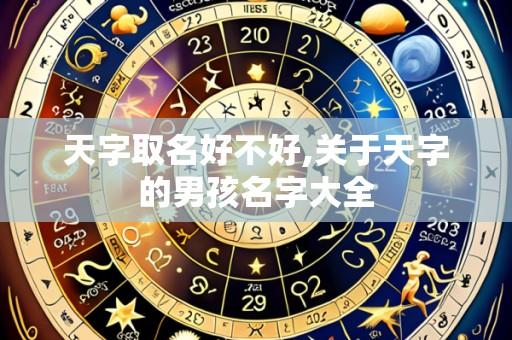 天字取名好不好,关于天字的男孩名字大全